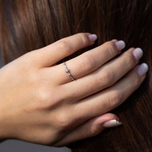 Anillo de piedras preciosas de Alexandra de Plata de Ley 925, joyería hecha a mano, anillo de estilo bohemio de plata, joyería para mujer, regalo de boda para esposa - Product Image 4