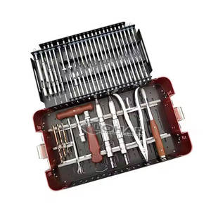 Venta al por mayor juegos quirúrgicos ortopédicos Extractor de huesos Tornillo Instrumento de eliminación roto Instrumentos ortopédicos 56 unids/set Ortopedia - Product Image 1