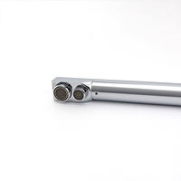 Robinet de cuisine moderne à double poignée, finition chrome poli, pour eau potable, eau filtrée froide et chaude, et eau gazeuse, robinet de cuisine 4 en 1