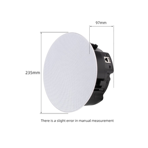 Altavoz <span class=keywords><strong>de</strong></span> Techo WiFi AirPlay 2 <span class=keywords><strong>de</strong></span> 60W, Audio Activo Multi-habitación para <span class=keywords><strong>Música</strong></span> <span class=keywords><strong>de</strong></span> Fondo en Restaurantes CS-1 - Product Image 5