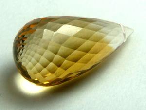 พลอยซิทรีนธรรมชาติ briolette ตัดอัญมณีที่มีคุณภาพสูงทำหินเกิดใหม่สีเหลืองซิทรีนกึ่งมีค่ากึ่งมีค่า - Product Image 5