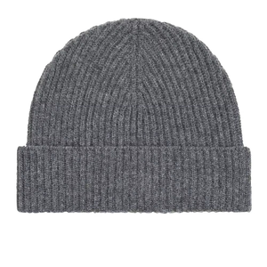 หมวกบีนนี่สำหรับผู้ชายผ้าแจ็คการ์ดสีพื้นหมวกบีนนี่แบบมืออาชีพสินค้ามาใหม่ - Product Image 1