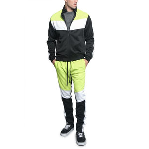 Ensemble de jogging léger pour homme, imprimé, uni, respirant, pour la course à pied et les loisirs, 100% coton, coupe-vent - Product Image 1