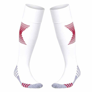 Chaussette de sport de couleur unie haute fabrication/impression par sublimation personnalisée bonnes chaussettes athlétiques chaussettes décontractées de sport de qualité - Product Image 1