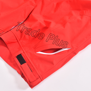 Pantalones de Nieve Unisex Rojos Impermeables con Calefacción, de Secado Rápido, con Cintura Ajustable, Bolsillos con Cremallera y Puños Elásticos, Personalizables - Product Image 2