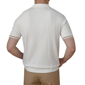 Polo d'été pour hommes de haute qualité 100% coton avec nouveau logo Vente en gros de t-shirts - Product Image 5