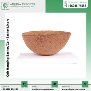 Maceta de fibra de Coco para colgar en la pared, accesorio redondo de fibra de Coco para interiores y exteriores - Product Image 5