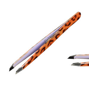 Pince à épiler à sourcils Offres Spéciales zèbre imprimé en acier inoxydable épilation des sourcils pinces de mise en forme cueillette beauté soins personnels Toos - Product Image 2