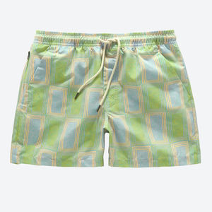 Shorts de bain pour hommes avec doublure de compression, entrejambe de 5 pouces, séchage rapide, maillot de bain, short de bain respirant - Product Image 5