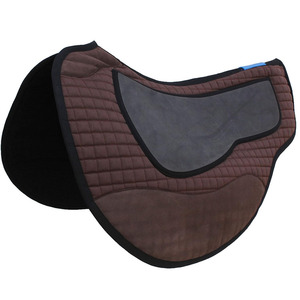 Anti Slip <b>Silicone</b> Grip Saddle <b>Pad</b> Non Slip Technical Equestrian Jumping <b>Pad</b> with Quick Dry Fabric and Anatomical Fit - Product Image 1