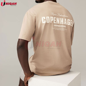 Camisetas casuales con estilo para hombre Relax Fit Graphic Heavyweight Crewneck 100% Cotton Light Feel Tops impresos personalizados para Formal - Product Image 6