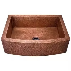 Modern Designer Oval <b>Copper</b> Sink With Artisan Finished Perfect For Contemporary Classic And Trendy Interior Spaces - Product Image 4