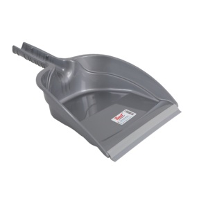Nouvelle pelle à poussière en plastique 2025 avec bande en caoutchouc, outil de nettoyage domestique avec manche en plastique, utilisation à la maison sans balai - Product Image 3