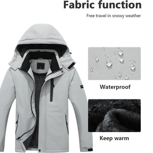 Vêtements de ski personnalisés OEM veste d'hiver imperméable manteau de neige respirant ajustement avec impression de logo et marque privée - Product Image 4