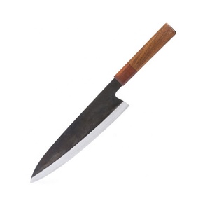 Wholesale Customized High Quality OEM ODM <b>Service</b> Fix Blade Hot Kitchen Knife Hand <b>Forged</b> Knife Handle High Carbon Steel Handle - Product Image 5