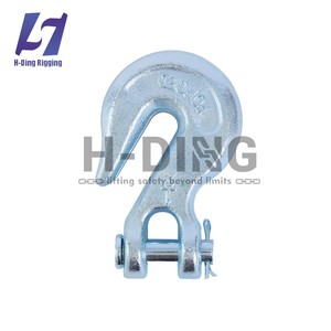 Qingdao Forged Carbon Alloy Steel H330 US-Typ Gabelkopf-Greif haken Elrctro Verzinkter verzinkter Hebe haken für den Bergbau - Product Image 6