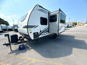 Achetez une caravane légère pas chère, mini-caravane économique, remorque tout-terrain avec rangement pour fourgonnette, tente écologique pour camping-car et foresterie - Product Image 4
