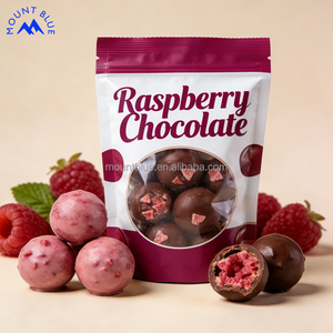 Meilleur prix, faible MOQ, bonne qualité, chocolat chaud, en-cas de luxe, chocolat composé, délicieux, boules de chocolat à la fraise - Product Image 2