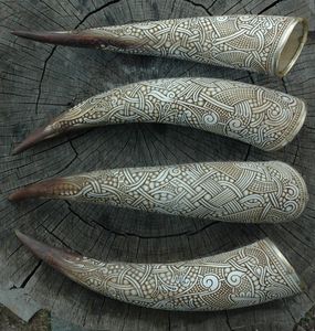 RITUL Best Quality Natural Handmade Viking Drinking Horn with Best Quality Made by Export From India - Product Image 2