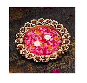 ชุดชาม urli ของตกแต่งบ้านของขวัญดิวาลีสำหรับตกแต่งบ้านดิวาลี - Product Image 2