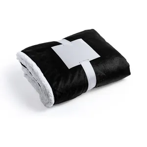 Coral Fleece Sherpa Fleece Blanket for Custom Merchandising - Product Image 2