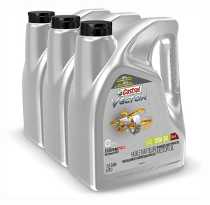 Castrol Vecton <b>10W40</b> advanced synthetic blend <b>oil</b> ensures cleaner <b>engines</b> and longer life - Product Image 4