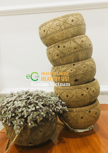 ¡Venta caliente 2025! Maceta de cáscara de coco/Maceta de coco/Plantas colgantes de cáscara de coco de Eco2go Vietnam - Product Image 6