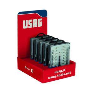 Soporte de exhibición para juego de herramientas USAG 341 SH17 con 5 microdestornilladores para uso doméstico y de oficina - Product Image 1