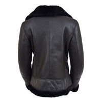 Veste matelassée en peau de mouton pour femme, sur mesure, de haute qualité, avec col rabattable, en coton véritable, respirante, dernière collection, vente en gros