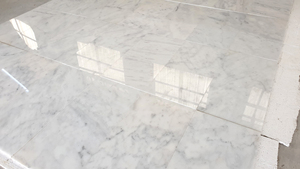 Muestras pequeñas de mármol blanco Carrara pulido de 20x20 cm para pavimentación de exteriores e interiores, adoquines para entradas de vehículos, fabricado en Turquía, para jardín. - Product Image 3