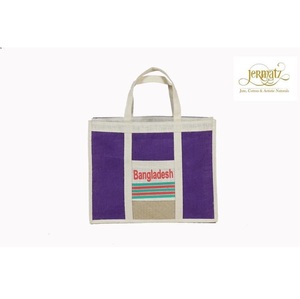 2026 Jute Shopping Bags Cheap Price Natural Recycle Foldable Carry Jute Shopping Bags Manufacturer Exportable From Bangladesh - Product Image 2