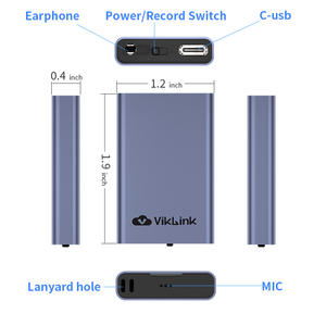 2025 <span class=keywords><strong>Meilleur</strong></span> mini <span class=keywords><strong>enregistreur</strong></span> vocal numérique <span class=keywords><strong>portable</strong></span> Ai à suppression de bruit 64 Go de stockage pour les réunions d'affaires et les appels des étudiants - Product Image 4