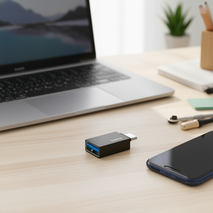 Cable Adaptador USB OTG Negro Conector para Computadora 00200311 - Product Image 3