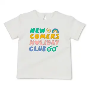 2025 O-Neck hommes T-Shirt imprimé personnalisé respirant 100% coton décontracté Style à motifs vêtements de haute qualité pour les enfants - Product Image 1