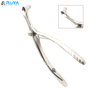 Espéculo Nasal de acero inoxidable, instrumento médico para la oreja y la nariz, cirugía de cocodrilo de 5,5 pulgadas - Product Image 2