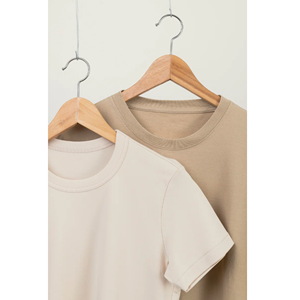 T-Shirt à Manches Courtes et Col en O Personnalisé Unisexe 100% Coton Logo du Vietnam Broderie de Texte Style Formel Hommes Femmes Anti-Rides - Product Image 6