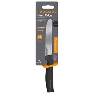 Cuchillo de Cocina de Acero Inoxidable con Hoja de Bordes Duros (12 cm) Negro y Cromado 1054947 - Product Image 2