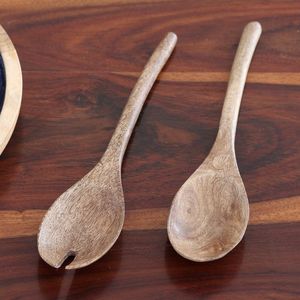 Home Used Natural Wood Spoon Kitchen & <b>Tabletop</b> Use Latest Design Handmade Items Made Bay Acacia & Mango Wood - Product Image 3