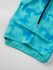 Superior Flexible Running Shorts for Men <b>Elastic</b> Mid Rise Solid Color Ultra Lightweight Comfort Fit for Extended Fitness Runs - Product Image 2