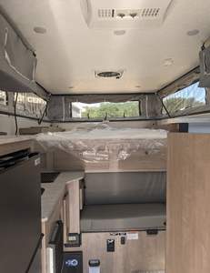 Campeur Pop up de 6 pieds pour camion d'expédition Campeur Pop up sur camion en aluminium avec douche Pop up - Product Image 4