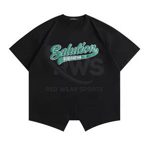 El último diseño de secado rápido Puff Impreso Camisetas Cómodas de calidad premium Puff Impreso Camisetas - Product Image 2