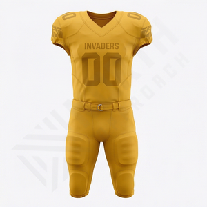Uniforme de Fútbol Americano Personalizado de la Mejor Calidad, Conjunto al por Mayor, Manga Corta, Diseño Transpirable, Ropa Deportiva de Alto Rendimiento Profesional - Product Image 1