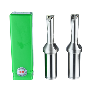 Brocas para Furos Profundos Série U-<span class=keywords><strong>Drill</strong></span>, Ferramenta de Torno CNC Indexável para Pastilhas de Metal Duro SPMG 6D 8D 10D, Broca U para CNC - Product Image 3