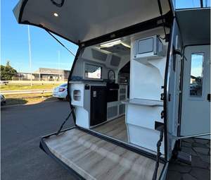 Remolque de autocaravana de lujo Camper a la venta para acampar Agua y aire Viajes Home-On-Wheels mejores precios - Product Image 3