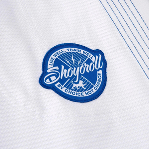 Kimono de Jiu-Jitsu BJJ unisexe, nouvelle arrivée, couleur blanche, uniforme Shoyorol GI, logo personnalisé, vêtements d'arts martiaux de qualité supérieure, 100% coton - Product Image 4