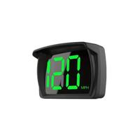 Trendy Auto LCD Universal Car In-vehicle Beidou GPS Head-up Speedometer Beidou PGS Tampilan Kecepatan KM/MPH