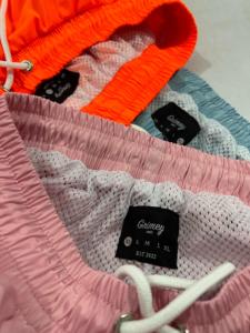 กางเกงขาสั้นบาสเก็ตบอลสำหรับผู้ชายกางเกงขาสั้นโพลีเอสเตอร์100% แข็งสายรัดยืดหยุ่นปรับแต่งได้ - Product Image 2