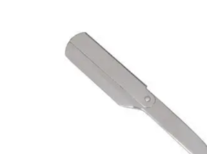 Maquinilla de afeitar fina y recta reutilizable de diseño personalizado con mango de plástico disponible en colores personalizados a un precio - Product Image 3