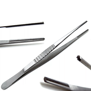 Pinzas de tejido Debakey de acero inoxidable alemán de la mejor calidad, pinzas vasculares atraumáticas, pinzas TC quirúrgicas manuales - Product Image 6