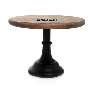 <b>Wooden</b> <b>Cake</b> <b>Stand</b> Premium Quality Handmade Round Shape Bakeware Hotel Ware Classic Stylish Designer <b>Wooden</b> <b>Cake</b> <b>Stand</b> - Product Image 6